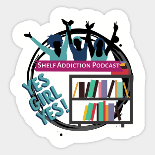 Book Divas Silhouette Sticker